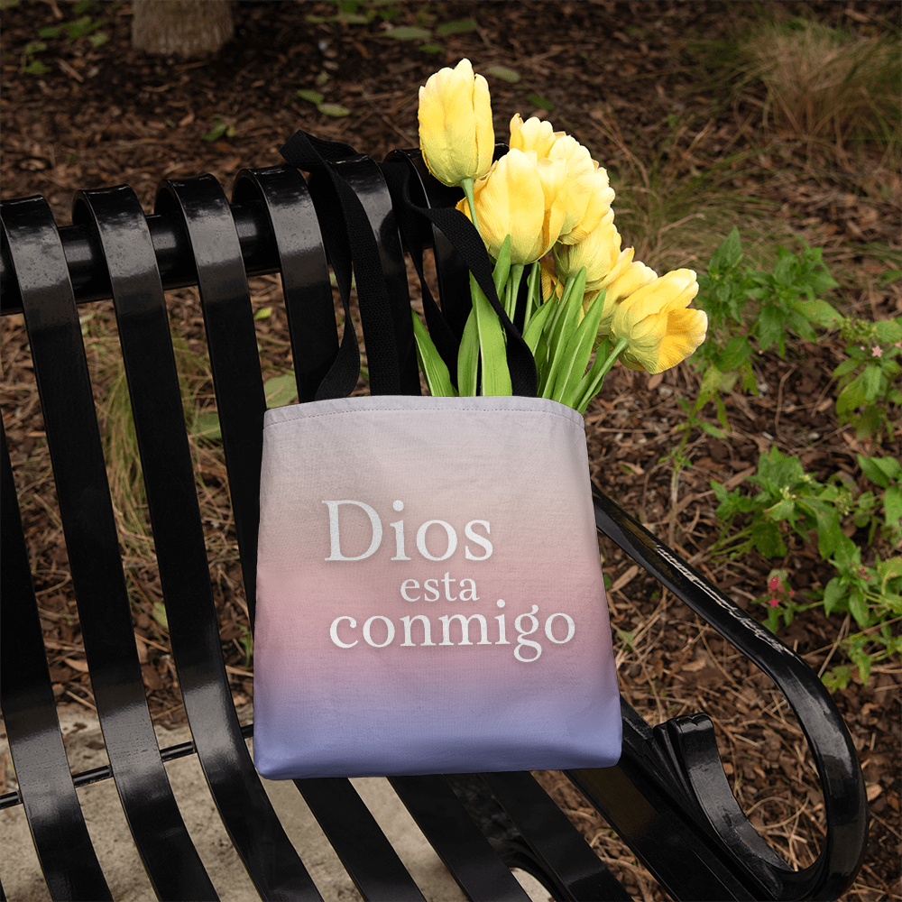 Bolsa Tote Clásica - Dios esta conmigo