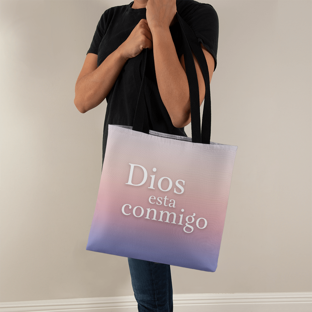 Bolsa Tote Clásica - Dios esta conmigo