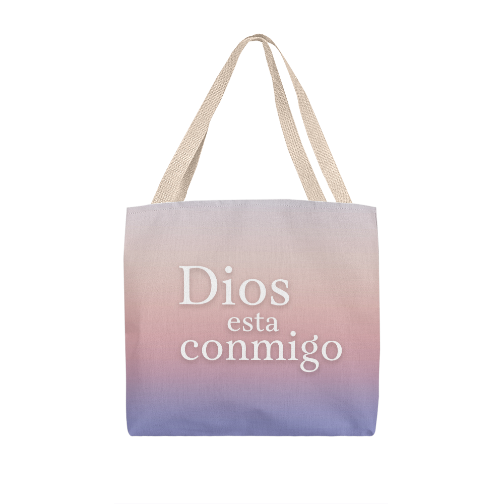 Bolsa Tote Clásica - Dios esta conmigo